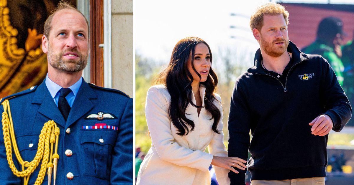 Prince William will not strip Harry and Meghan of now 'worthless' titles
