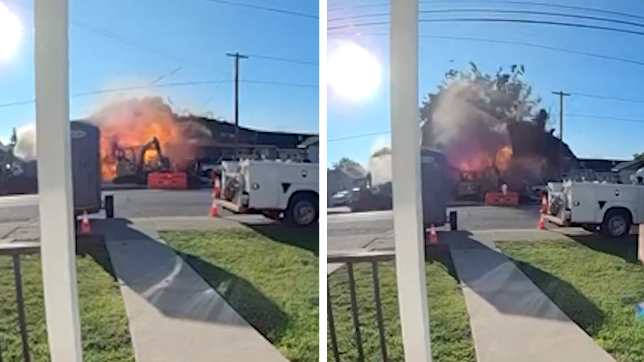 Two missing after gas explosion in Bay Area, video