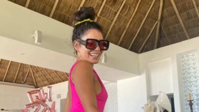 Vanessa Hudgens shares thirst trap after welcoming baby No. 2