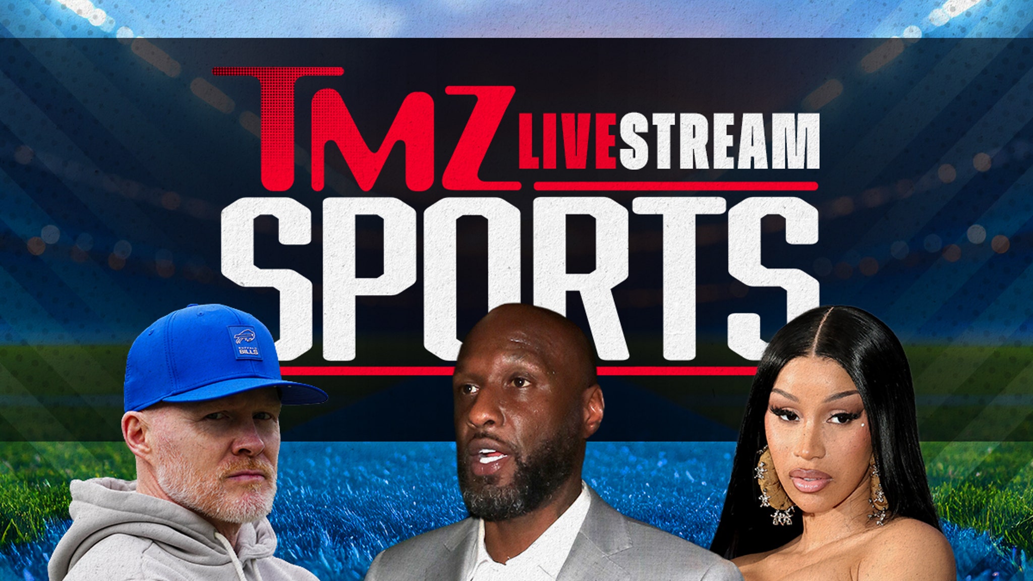TMZ sports streaming live from the newsroom, join the conversation!