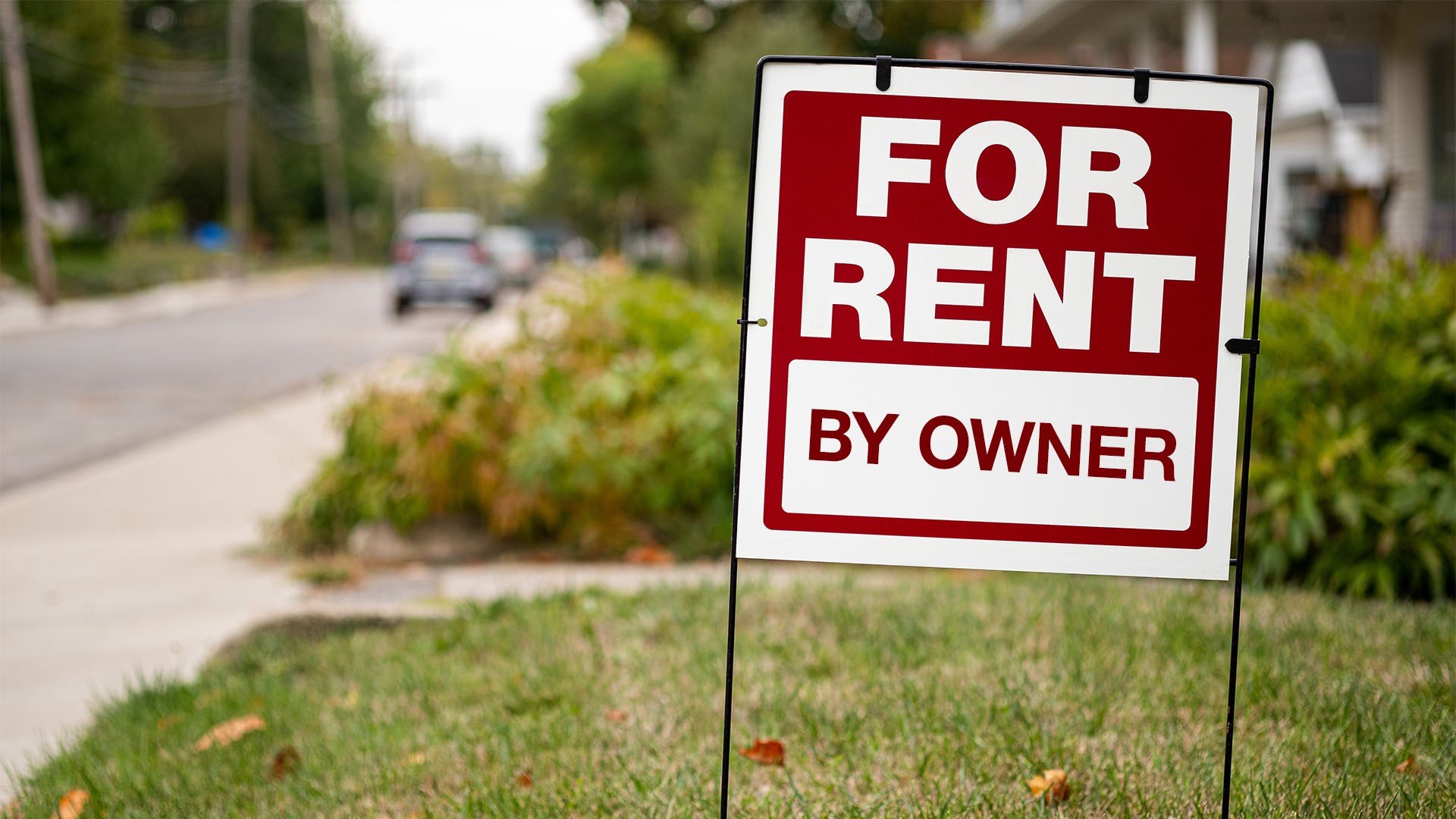 For rent by owner sign