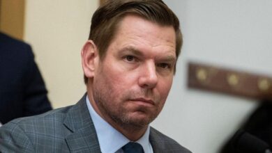 California Governor hopeful Eric Swalwell accused of living out of state