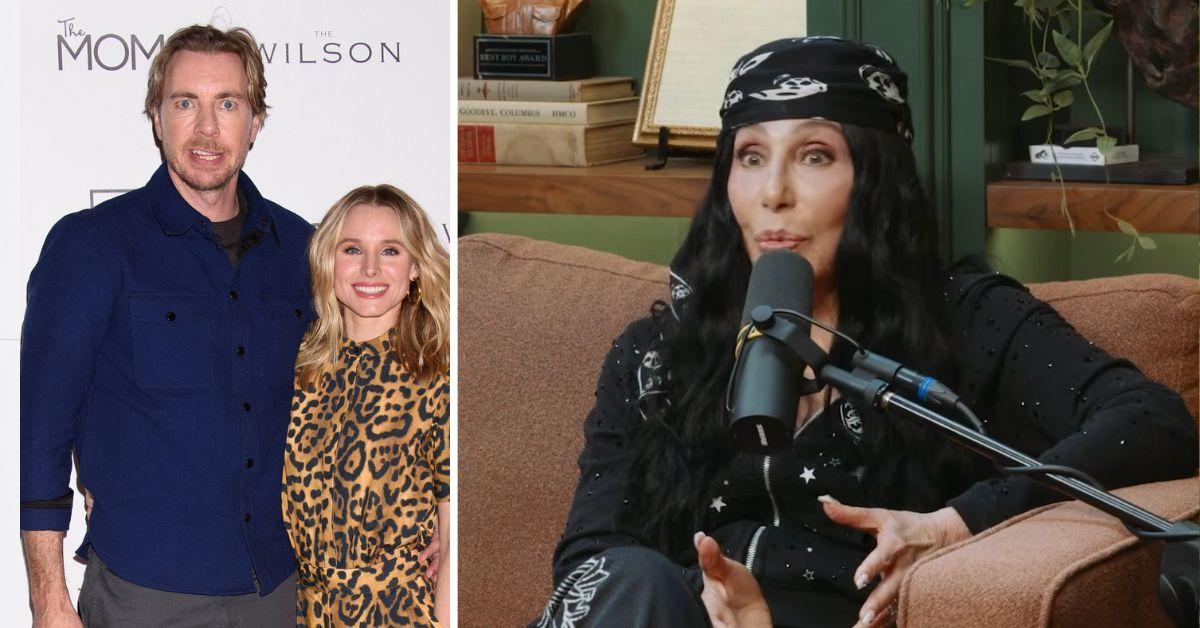 Cher brutally upstages Dax Shepard and thinks Kristen Bell can do better