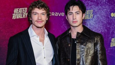 Heated Rivalry's Hudson Williams and Connor Storrie are Olympic torchbearers