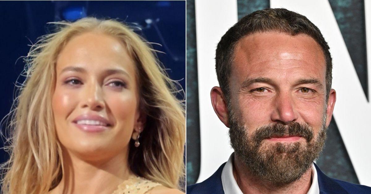 Jennifer Lopez brings ex-husband Ben Affleck along during Vegas performance