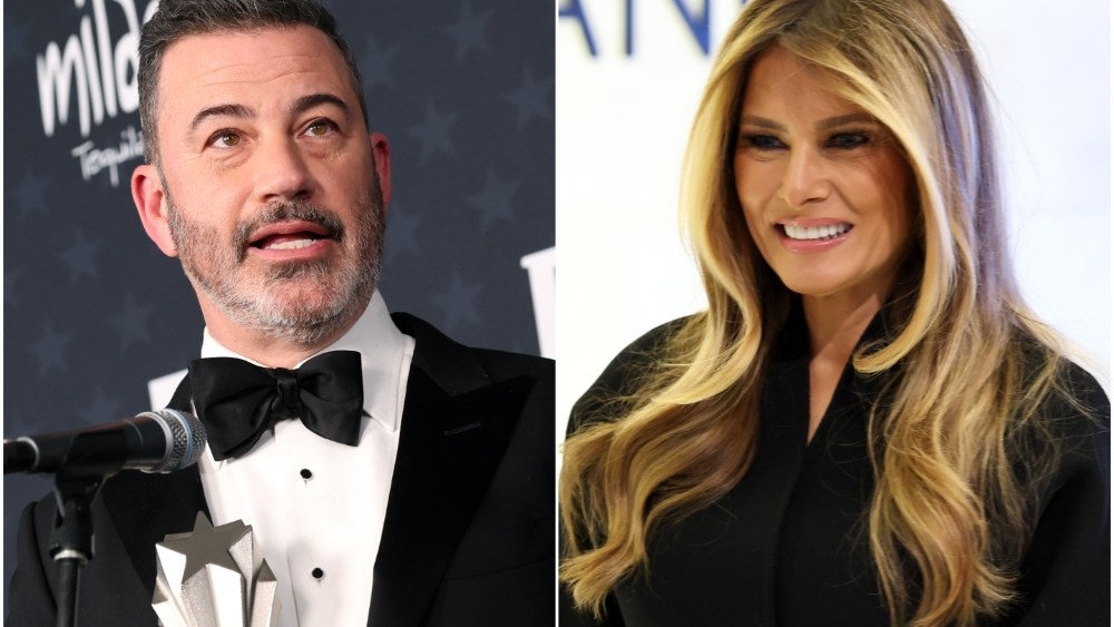 Jimmy Kimmel rips Melania Trump documentary as 'bribe' from Amazon