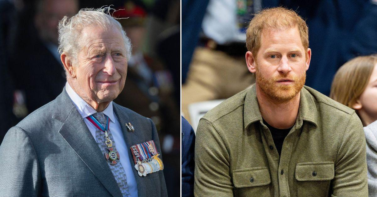 King Charles 'has no plans' to see son Prince Harry during a visit to Britain