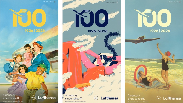 Lufthansa travels through 100 years of brand history with campaign | News
