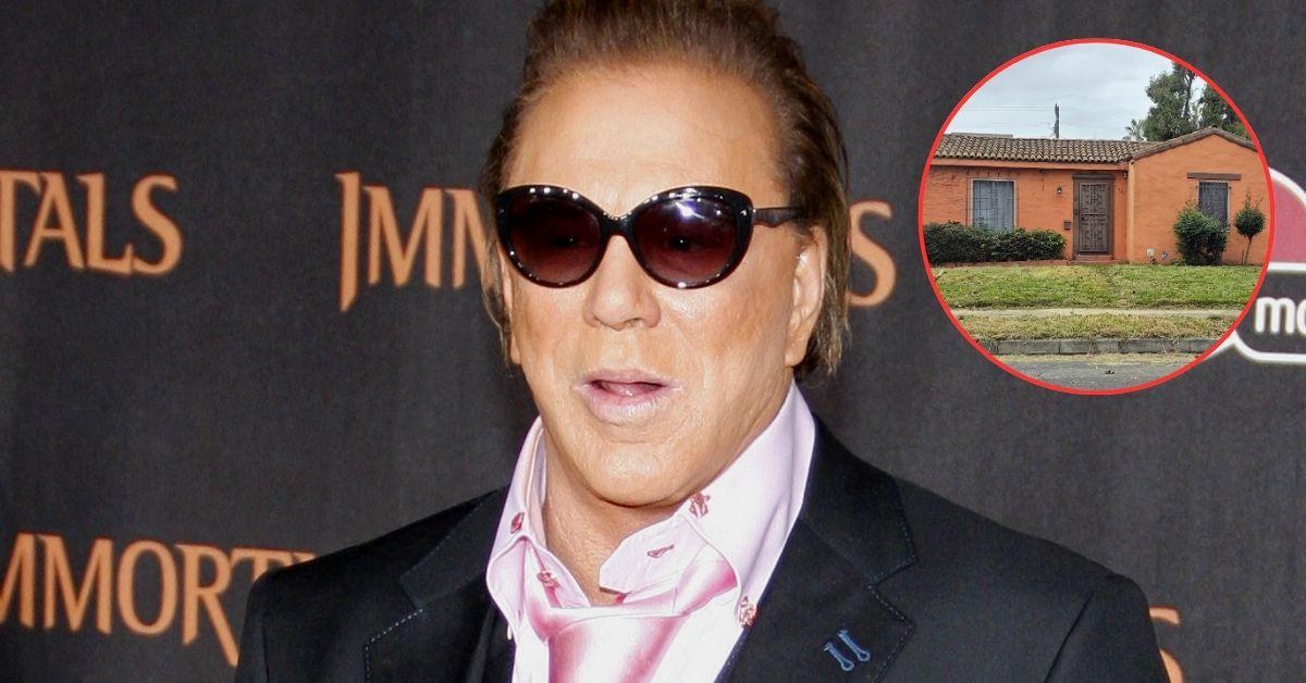 Mickey Rourke faced a gloomy New Year as friends hoped for an A-list bailout