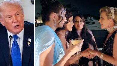 Netflix star 'yelled' at Trump as Secret Service 'removes' 'co-star'