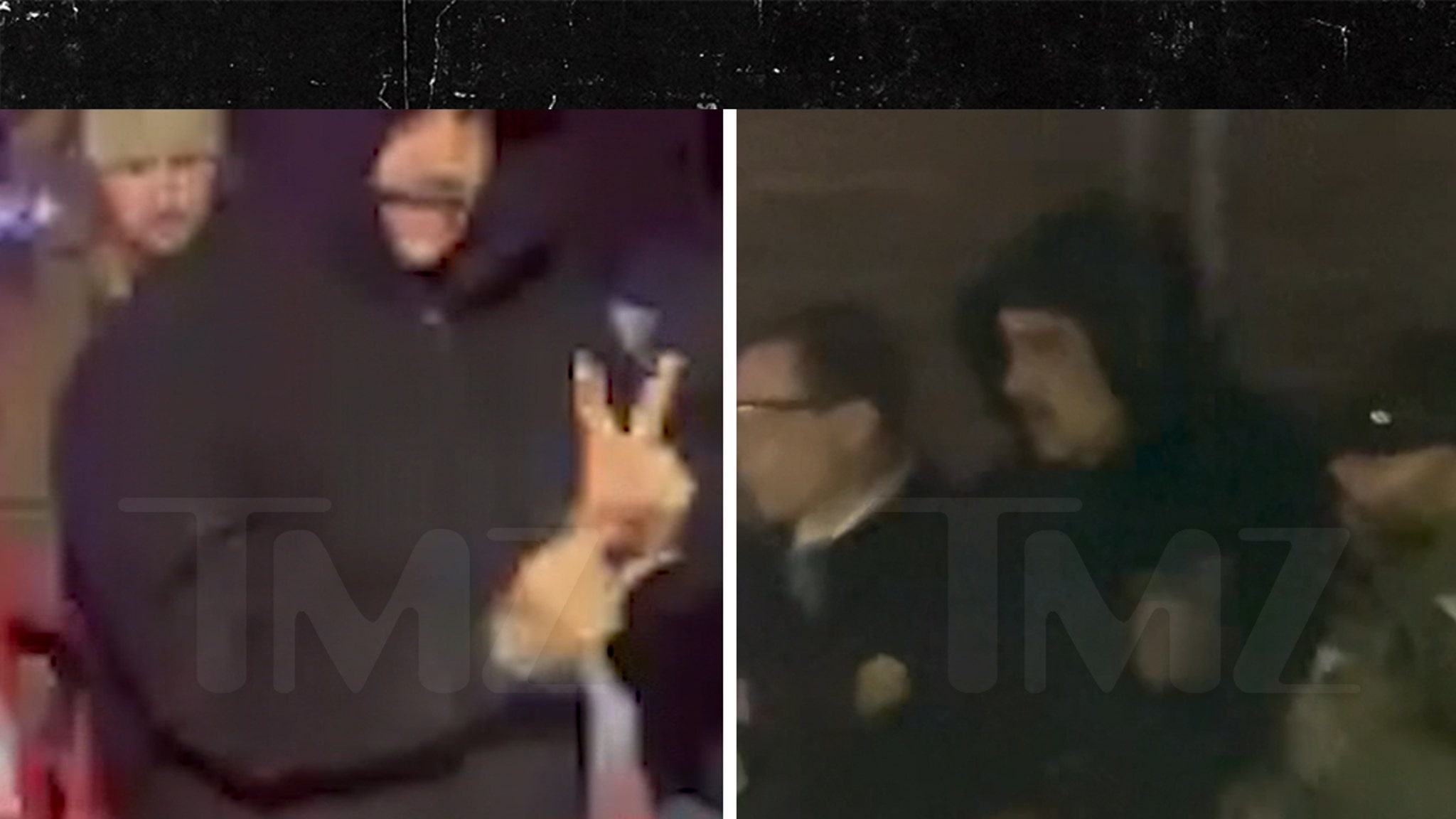 Nicolas Maduro shows a peace sign while in federal custody, video