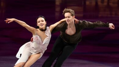 Olympians Evan Bates and Madison Chock's relationship timeline