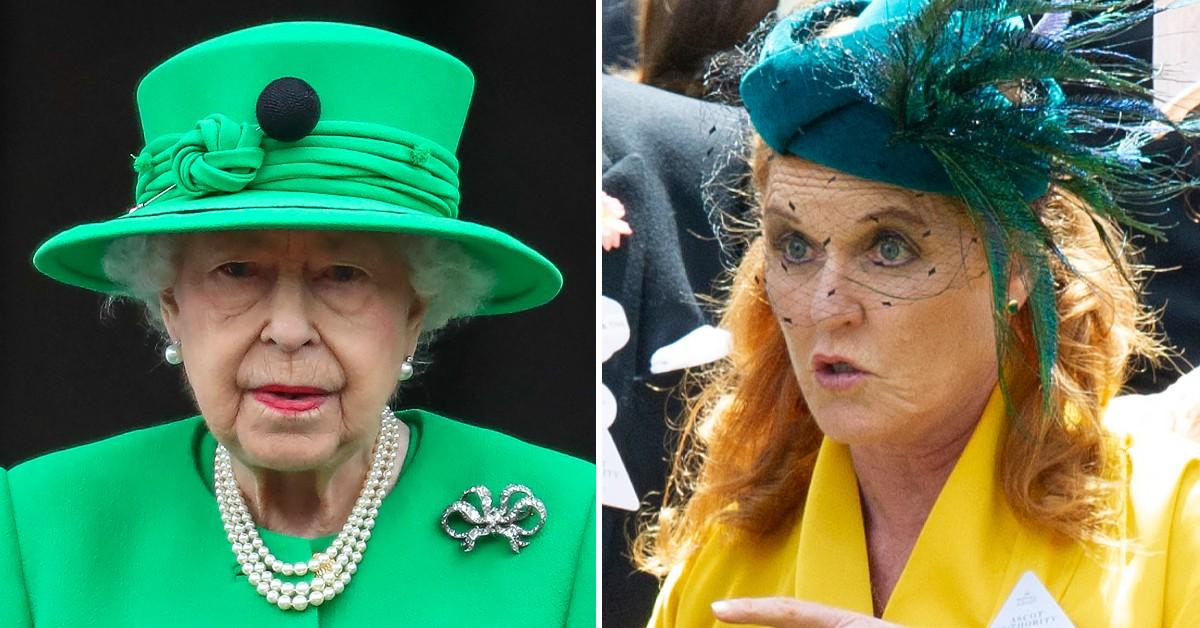 Queen Elizabeth's reassurance in seven words left Sarah Ferguson in tears