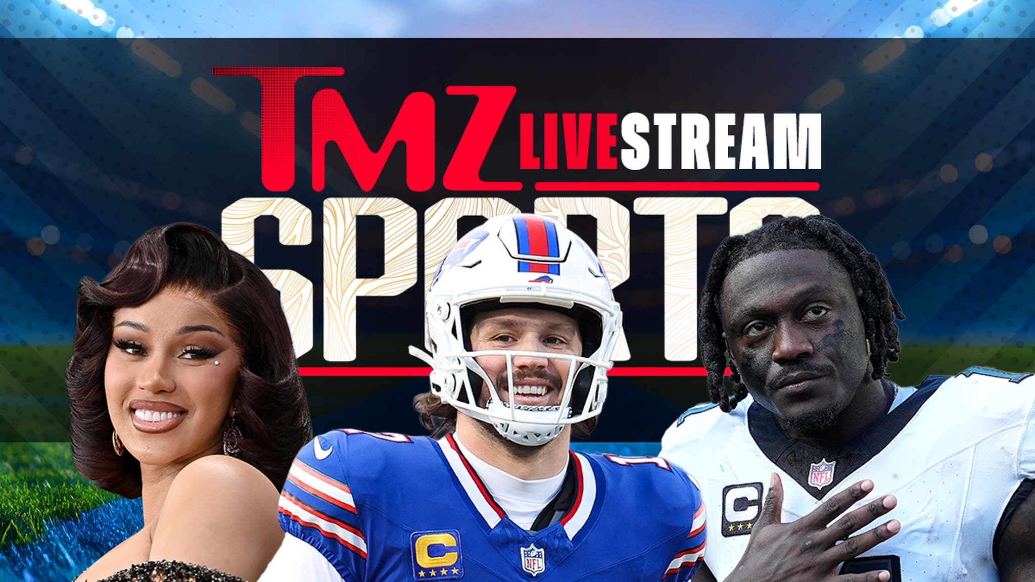 TMZ sports streaming live from the newsroom, join the conversation!