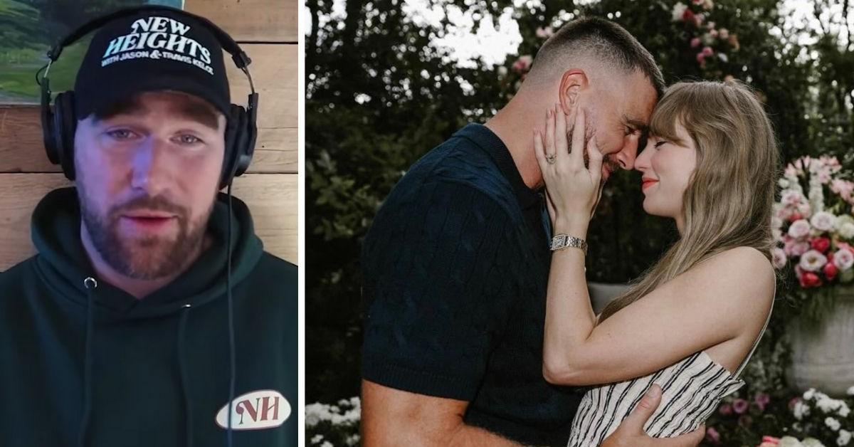Travis Kelce Says 'Taylor Swift's Gonna Kill Me' Over 'Wood' Lyrics