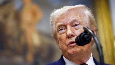 Trump sends email while 'alone' in 'war room' amid health concerns