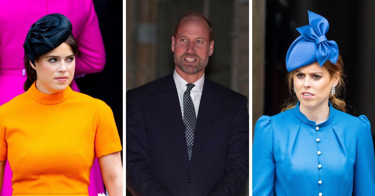 Why William doesn't want to strip Beatrice and Eugenie of their royal titles