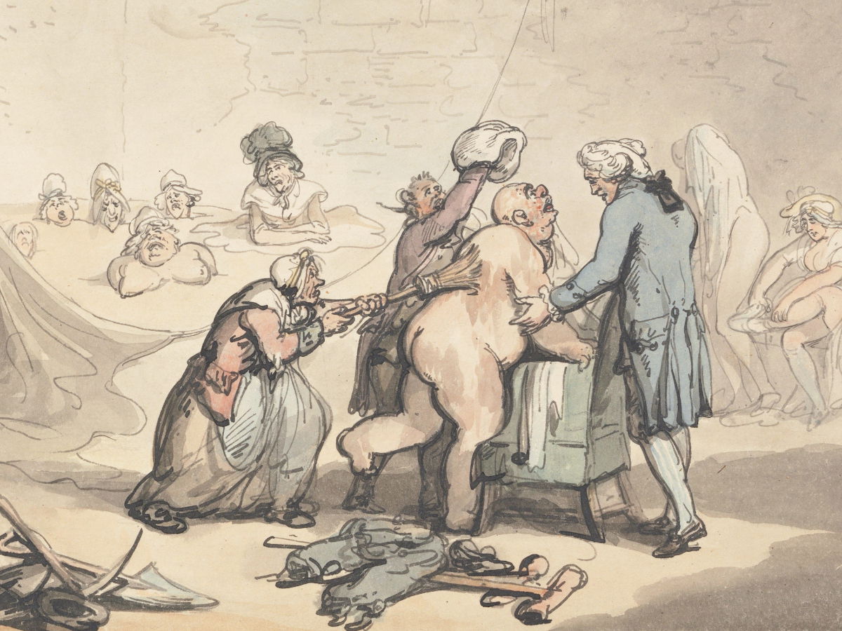 A Treatise on the Healing Properties of Bathing on Earth (1790) - The Public Domain Review