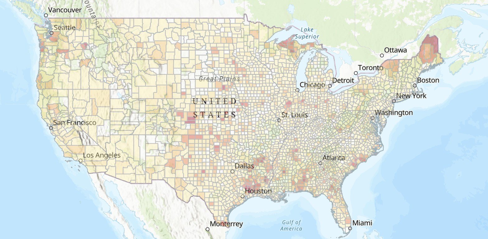 Foreign-owned land in the US