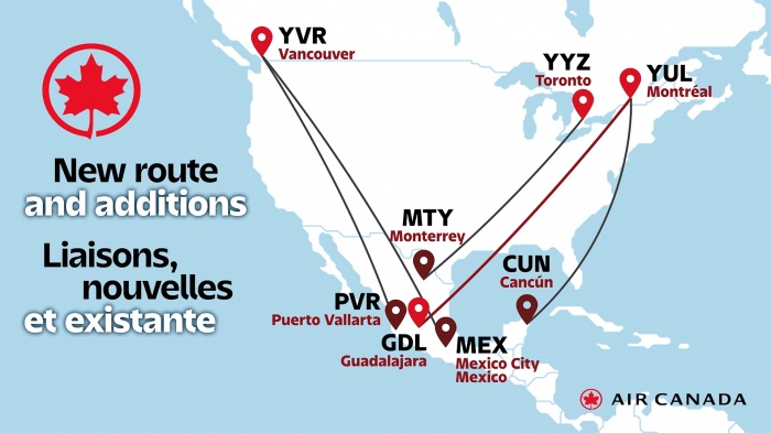 Air Canada expands its presence in Mexico with the new Montréal-Guadalajara route | News