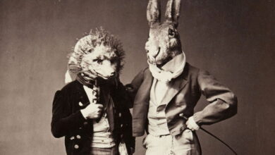 Animal costumes from the 1862 Jung-Munich Artists' Association fairy ball — The Public Domain Review