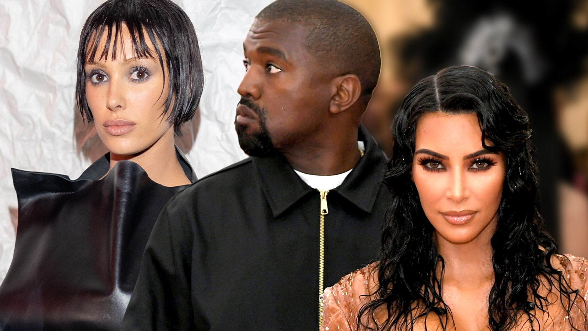 Bianca Censori says Kanye West came into her life before Kim Kardashian's divorce