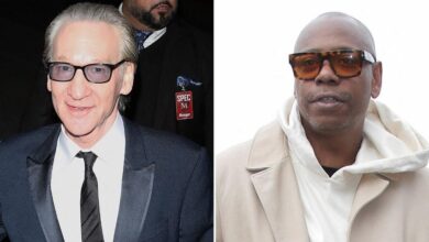 Bill Maher trades political blows with Dave Chappelle in a stand-up clash