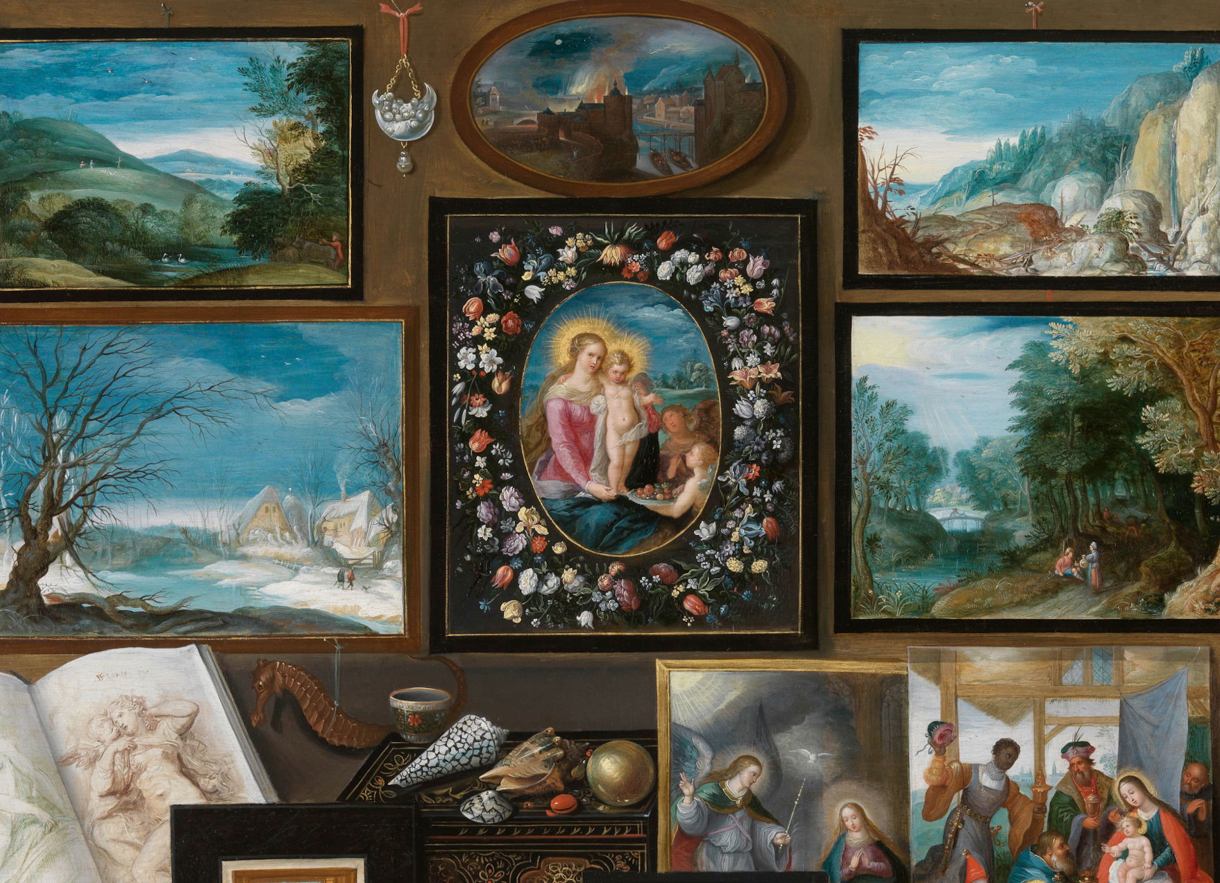 Cabinets of Curiosities and the Rise of Gallery Painting - The Public Domain Review