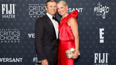 Grant Show and Katherine LaNasa arrive at the 31st Annual Critics Choice Awards