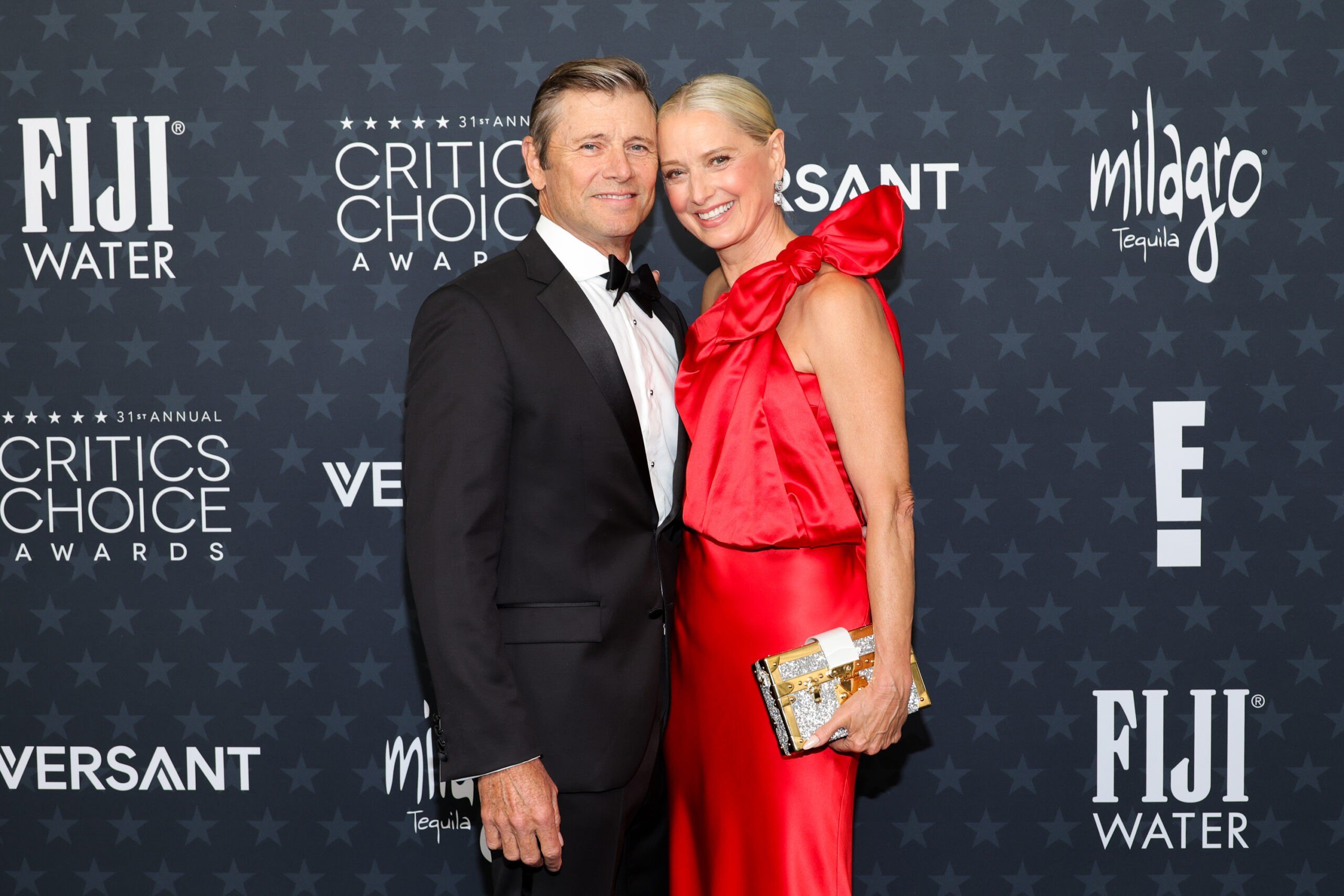 Grant Show and Katherine LaNasa arrive at the 31st Annual Critics Choice Awards