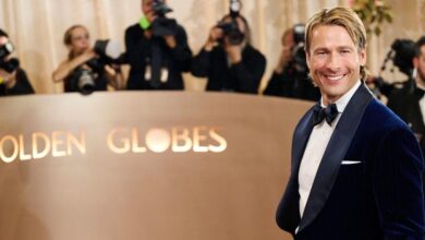 Glen Powell's secret life revealed – including a near-death helicopter crisis