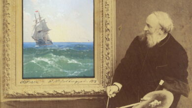 Ivan Aivazovsky's Miniature Seascapes (ca. 1887) - The Public Domain Review