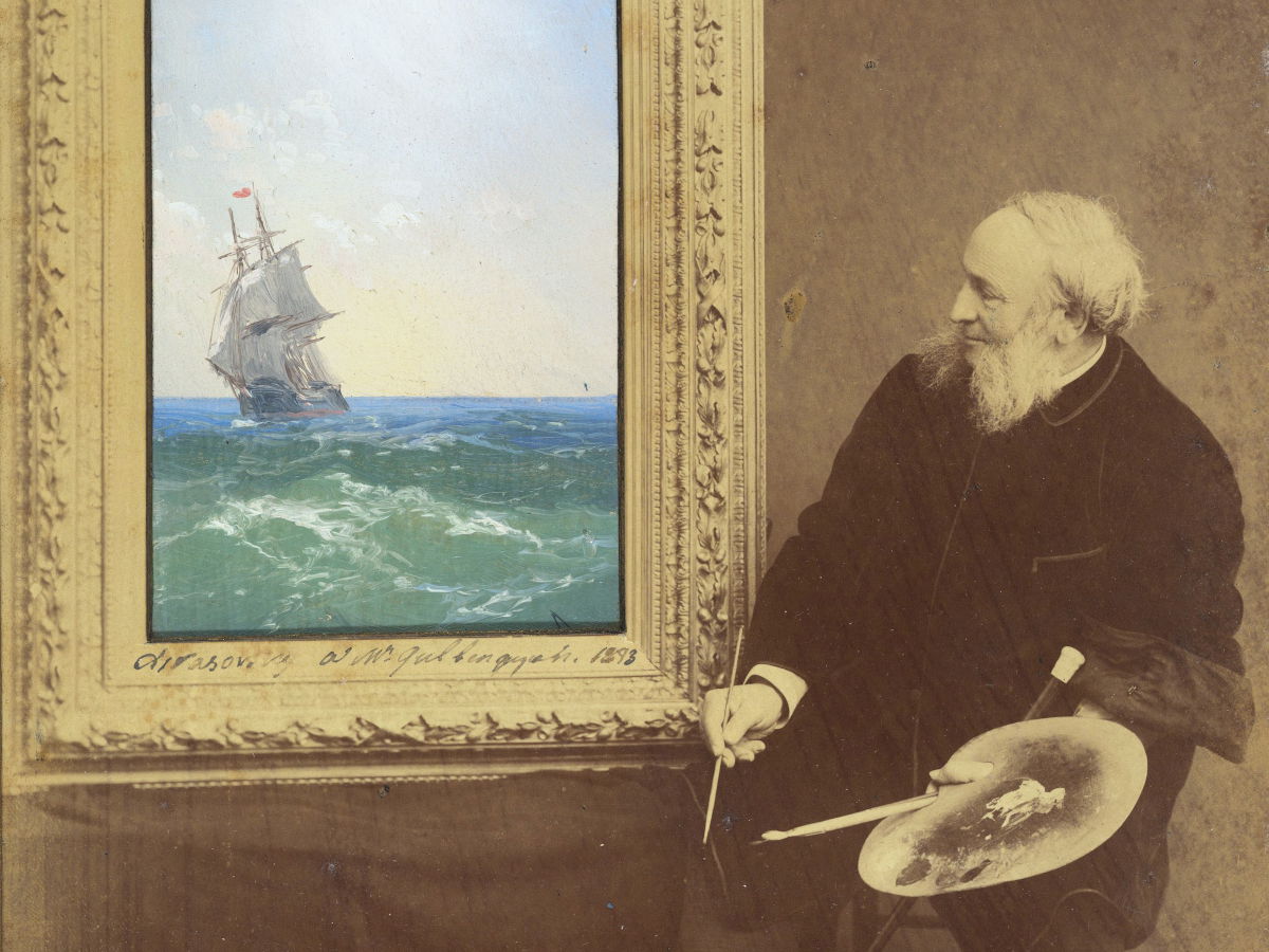 Ivan Aivazovsky's Miniature Seascapes (ca. 1887) - The Public Domain Review
