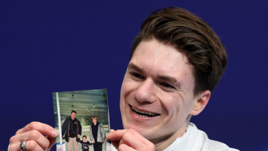 Maxim Naumov honors deceased parents after debut at the Winter Olympics