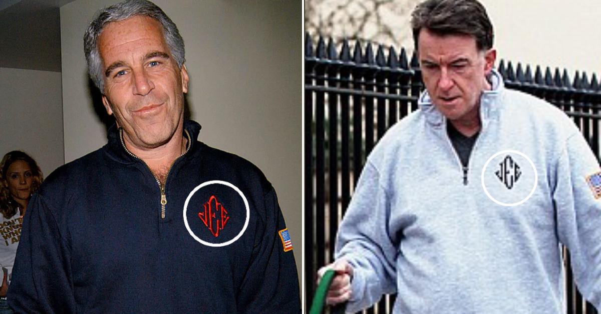 Peter Mandelson was photographed wearing Epstein's clothes while in prison