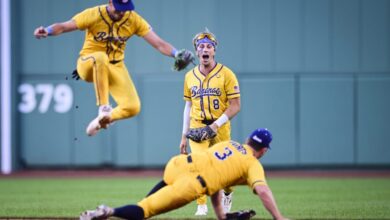 Savannah Bananas' Jackson Olson does Taylor Swift 'Opalite' dance
