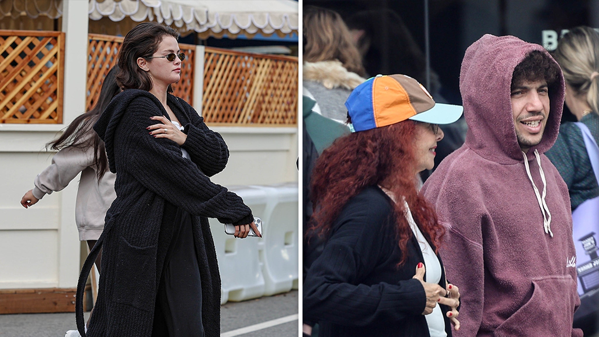 Selena Gomez and Benny Blanco dine at LA Hotspot Max and Helen's