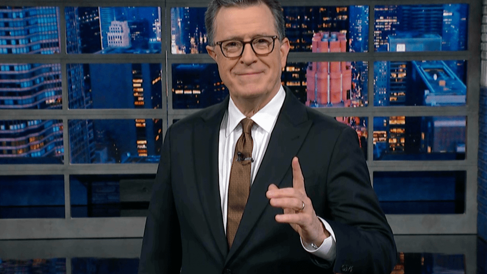 Stephen Colbert slams CBS for statement on James Talarico interview
