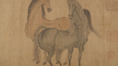 The Eight Horses of King Mu, Son of Heaven (ca. 1300) - The Public Domain Review