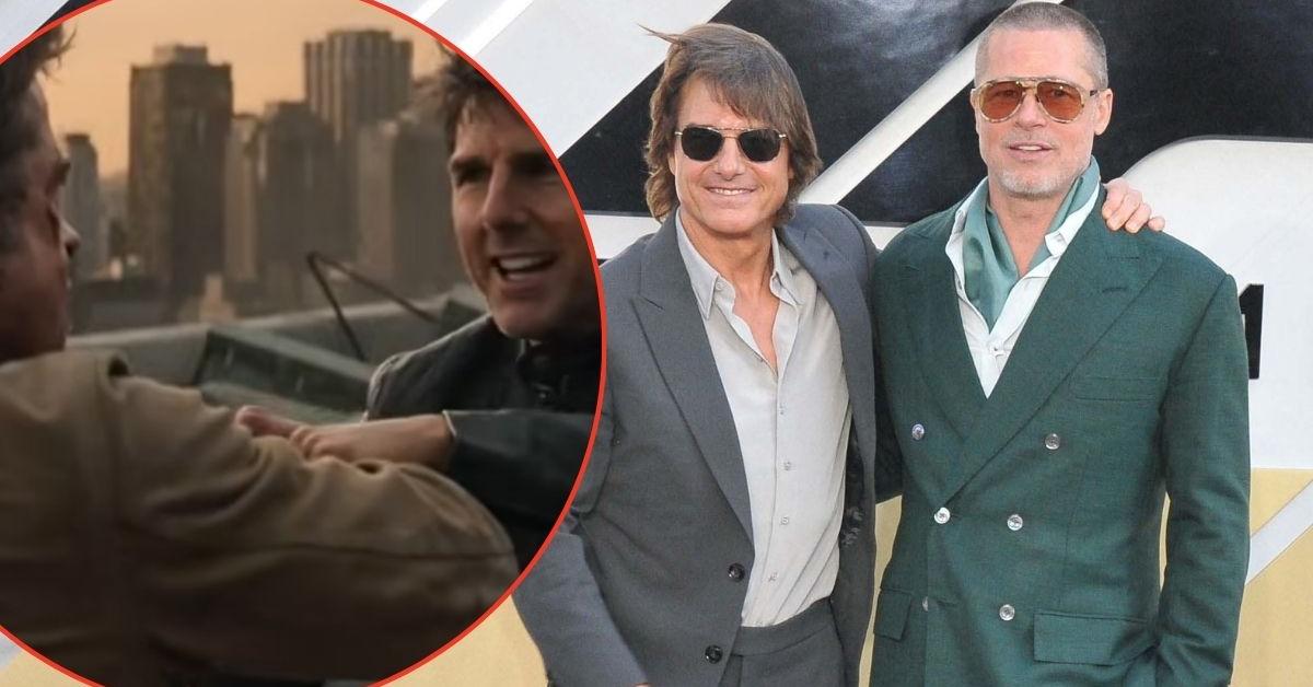 Video of Tom Cruise and Brad Pitt 'fighting over Epstein' scares Hollywood