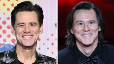 A look at Jim Carrey's new look as an actor faces wild theories about plastic surgery