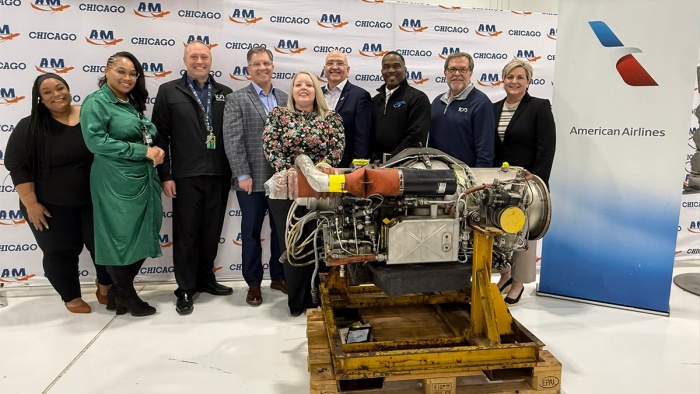 American Airlines donates auxiliary power unit to Aviation Institute of Maintenance | News