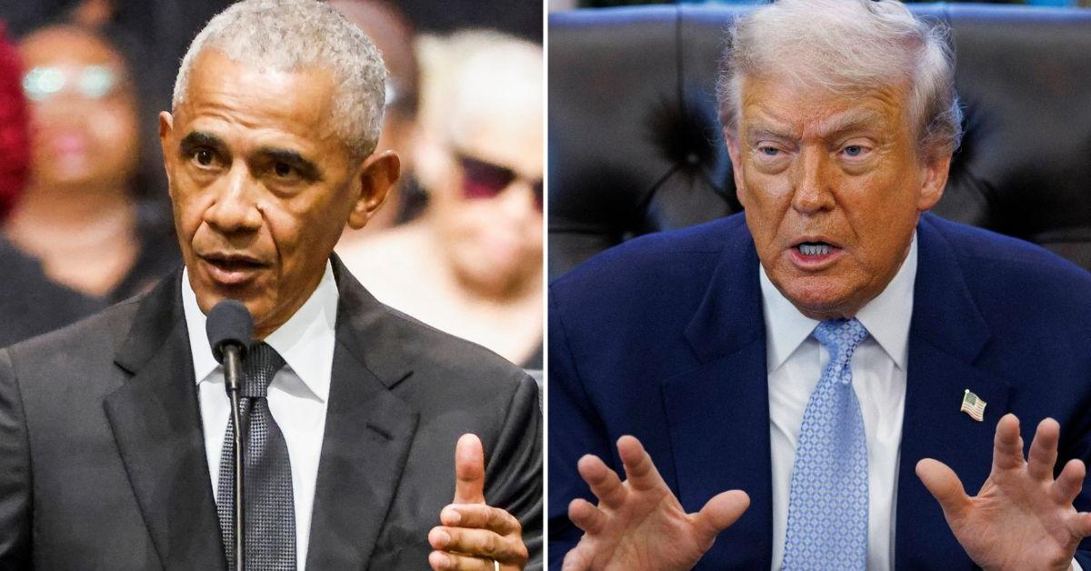 Barack Obama shadows Trump in scathing speech at Jesse Jackson's funeral