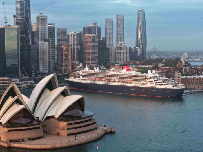 Cunard's flagship Queen Mary 2 arrives in Sydney Harbor during World Voyage 2026 | News