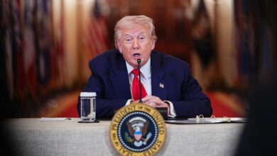 Donald Trump mocks reporter who assumed he knew his son's career