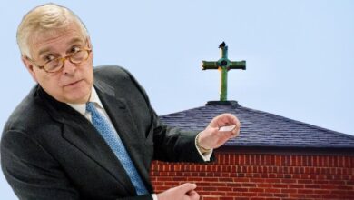 Embarrassed Andrew Windsor 'turns to God' as he faces Epstein police investigation