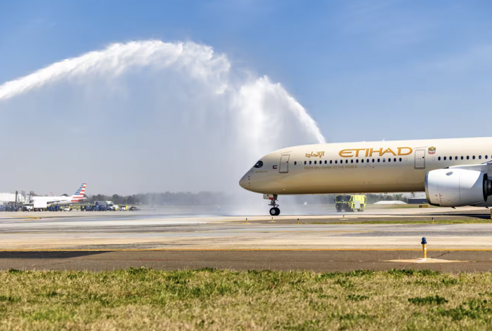 Etihad Airways launches first service to Charlotte with state-of-the-art A350 | News