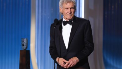 Harrison Ford receives Life Achievement at Actor Awards