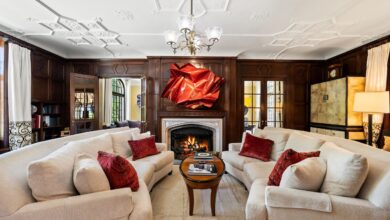 Living room in Heurich-Parks House in Washington, DC, for sale for $10,750,000