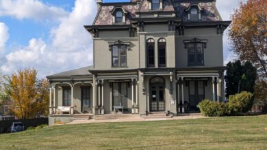 Ypsilanti's famous Gilbert Mansion as it appears today